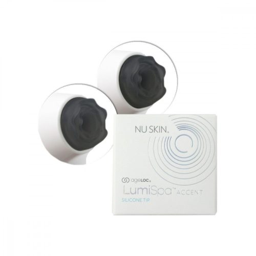 ageLOC LumiSpa Accent – wymienne szare silikonowe nakładki do Brightening Eye Attachment